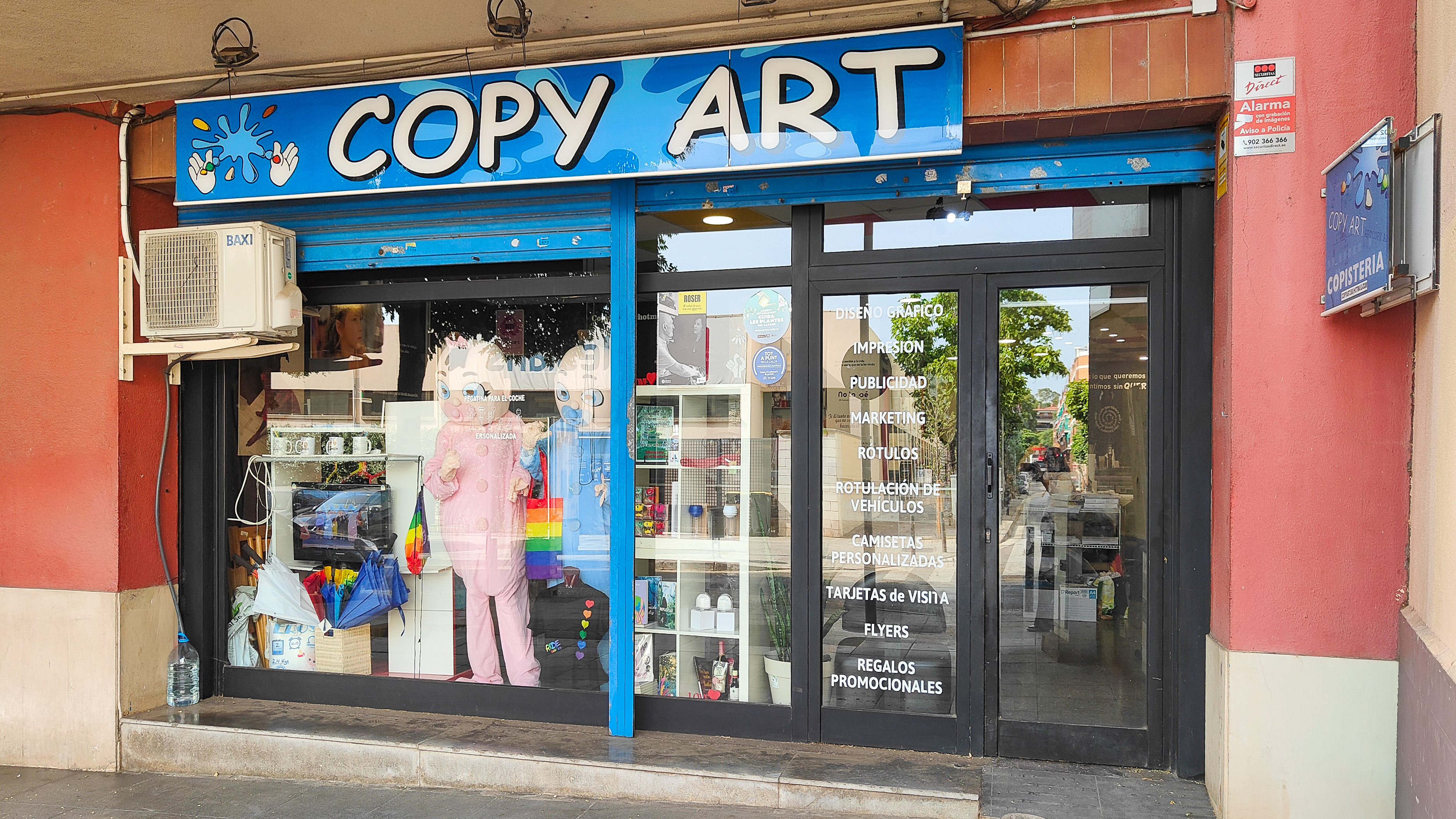 Fachada de Copy Art en Sant Boi de Llobregat